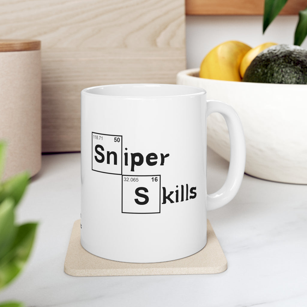 Sniper Skills Ceramic Mug 11oz