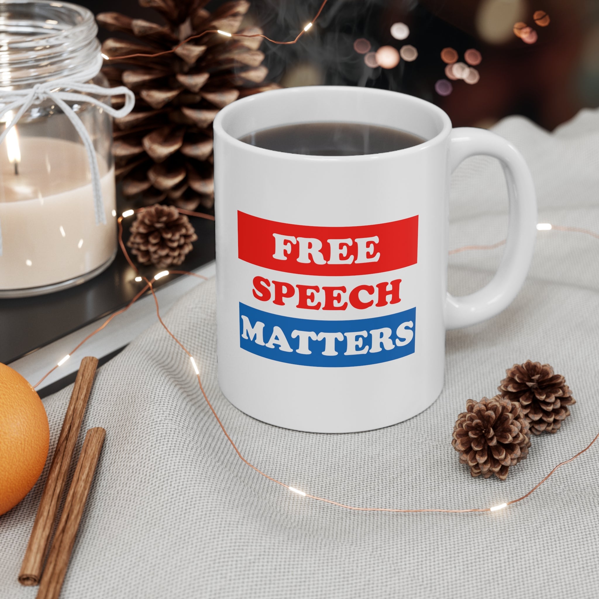 Free Speech Matters - Ceramic Mug 11oz